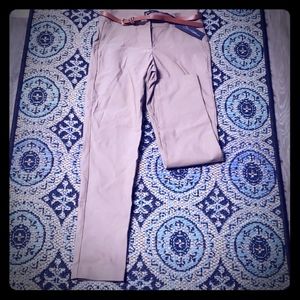 Size Small Khaki dress pant with belt